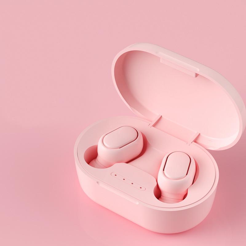 TWS Wireless Bluetooth Headset In-Ear Earbuds Stereo Surround Sound Intelligent Noise Reduction Lovely Macaron Color Headphones, Blue
TWS Wireless Bluetooth Headset In-Ear Earbuds Stereo Surround Sound Intelligent Noise Reduction Lovely Macaron Color Headphones, Blue