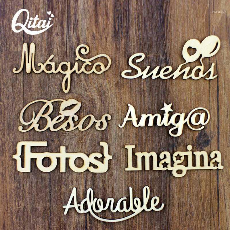 QITAI 21PCS/SET 7 Model Wood Decorate Spanish Words Letters Handicraft Gift Creativity Decoration DIY Wooden Words WF2671
QITAI 21PCS/SET 7 Model Wood Decorate Spanish Words Letters Handicraft Gift Creativity Decoration DIY Wooden Words WF2671