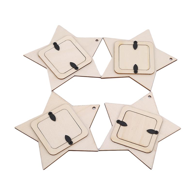 DIY Wooden Hanging Photo Frame Mini Star Wall Ornament Household Decoration Small Picture Frame Decoration
DIY Wooden Hanging Photo Frame Mini Star Wall Ornament Household Decoration Small Picture Frame Decoration