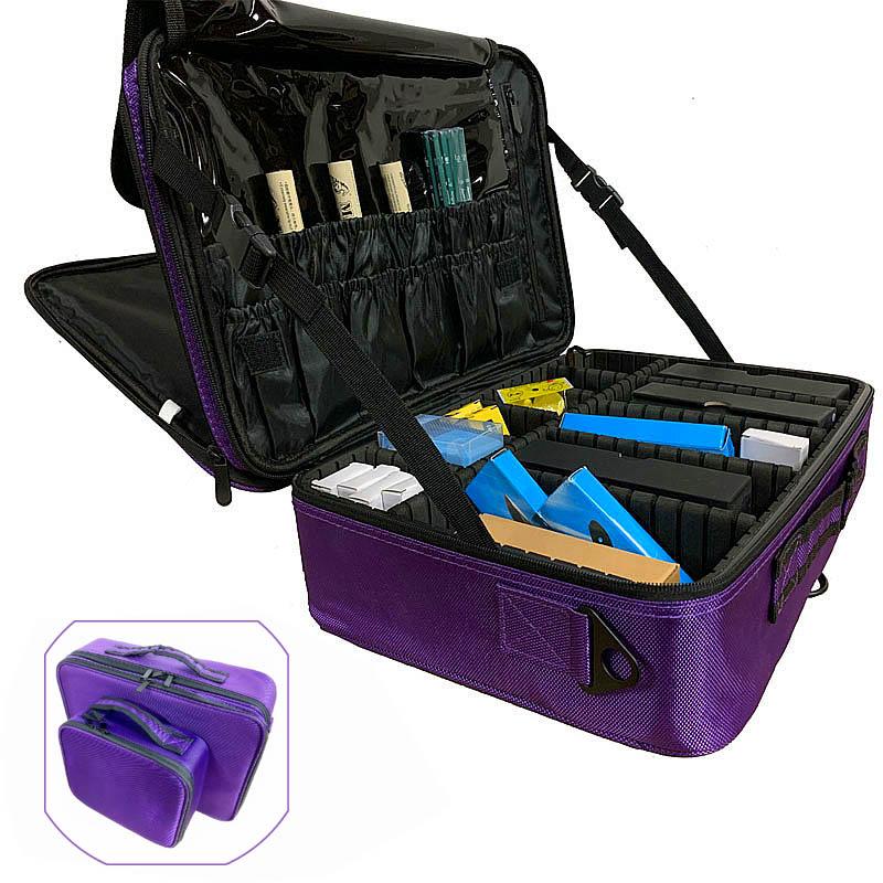 New Fashion Cosmetic Bag Travel Makeup Organizer Cosmetics Pouch Bags High Quality Make Up Bags Professional Cosmetic Makeup Bag, Purple mini size
New Fashion Cosmetic Bag Travel Makeup Organizer Cosmetics Pouch Bags High Quality Make Up Bags Professional Cosmetic Makeup Bag, Purple mini size
