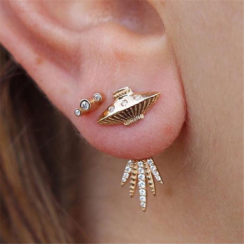 Stud Earrings for Women Creative Earings Ladies Fashion Spaceship Jewellery Girls Rhinestone Star Shaped Flying Saucer Earrings
Stud Earrings for Women Creative Earings Ladies Fashion Spaceship Jewellery Girls Rhinestone Star Shaped Flying Saucer Earrings