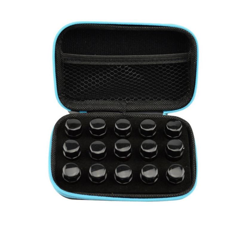 Portable 15 Compartments Essential Oil Storage Bag Organizer Essential Oil Dropping Bottle Storage Case 13.5x8.5x4.5cm 1/2/3ml
Portable 15 Compartments Essential Oil Storage Bag Organizer Essential Oil Dropping Bottle Storage Case 13.5x8.5x4.5cm 1/2/3ml