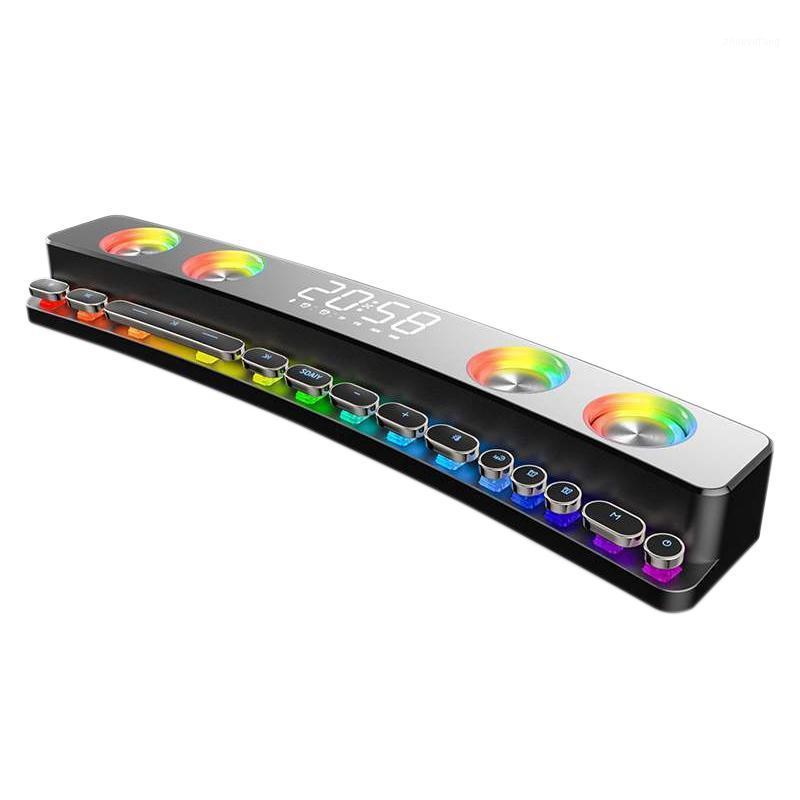 Portable Wireless Game Soundbar USB 3D Stereo Bass Subwoofer AUX FM Home Digital Alarm Clock with Bluetooth Speaker1
Portable Wireless Game Soundbar USB 3D Stereo Bass Subwoofer AUX FM Home Digital Alarm Clock with Bluetooth Speaker1