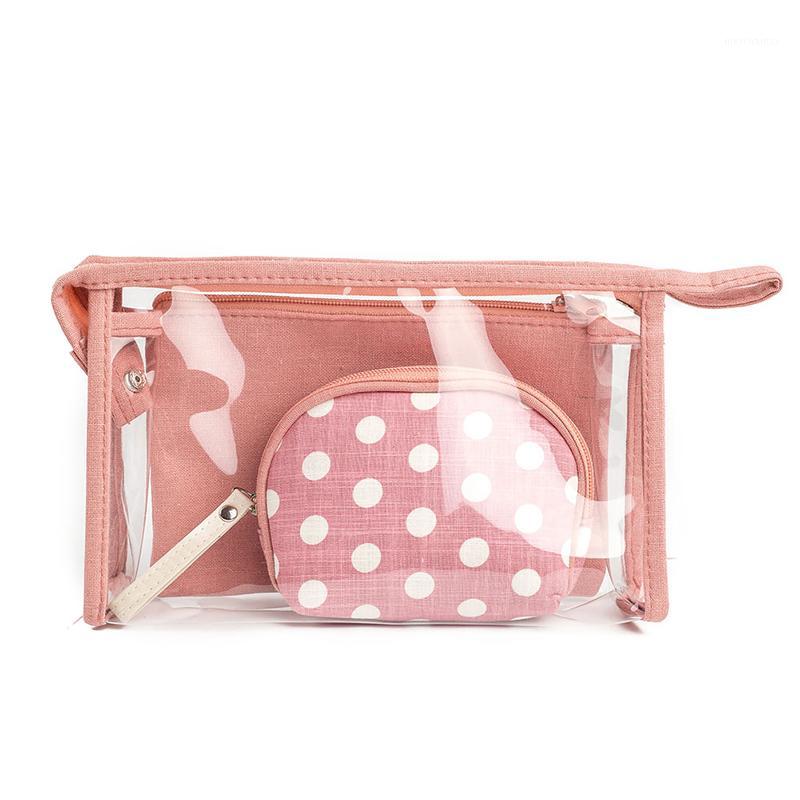 Women 3pcs Sets Travel Cosmetic Bags Set Transparent PVC Clear Makeup Case Organizer Beauty Vanity Wash Toiletry Storage Pouch1, Black
Women 3pcs Sets Travel Cosmetic Bags Set Transparent PVC Clear Makeup Case Organizer Beauty Vanity Wash Toiletry Storage Pouch1, Black