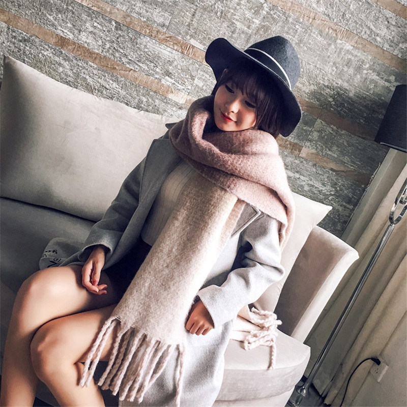 2020 NEW fashion cashmere women plaid scarf winter warm shawl and wrap bandana pashmina long tassel female foulard thick blanket