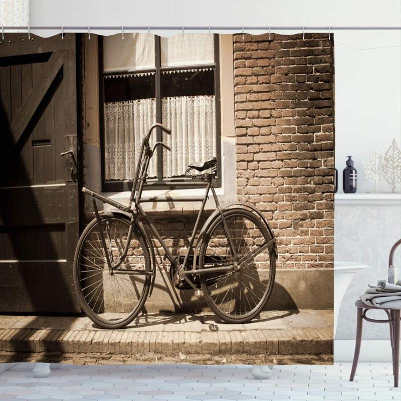 Shower Curtain 72x72 Green Black Old Bicycle Rustic Against Wall White Vintage Yellow City Bike Street Town Road Broken1
Shower Curtain 72x72 Green Black Old Bicycle Rustic Against Wall White Vintage Yellow City Bike Street Town Road Broken1