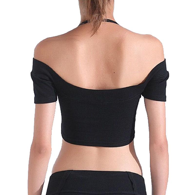 Sports Tops Women' Running Fitness t Shirts Sexy Crop Top Workout Quick-Dry Yoga Sexy Shirt Tight Gym Clothes, Black
Sports Tops Women' Running Fitness t Shirts Sexy Crop Top Workout Quick-Dry Yoga Sexy Shirt Tight Gym Clothes, Black
