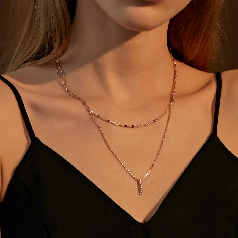 Charm Shiny Crystal Chain Tassel Geometric Rhinestone Pendant Multilayer Clavicle Necklace Women Boho Gold Party Jewelry Gift
Charm Shiny Crystal Chain Tassel Geometric Rhinestone Pendant Multilayer Clavicle Necklace Women Boho Gold Party Jewelry Gift