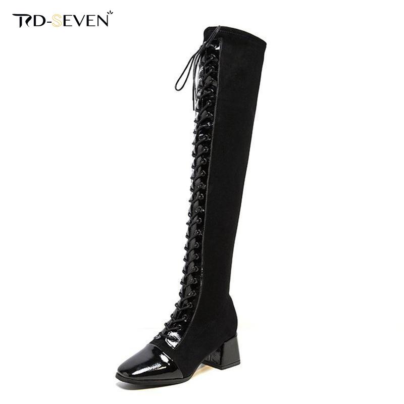 New Women Leather Boots Over The Knee Boots High Heels Long Black Peep Toe Lady High Quality Winter Warm Motorcycle
New Women Leather Boots Over The Knee Boots High Heels Long Black Peep Toe Lady High Quality Winter Warm Motorcycle