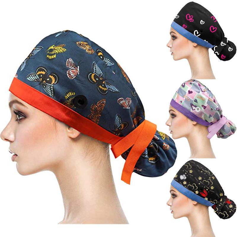 Scrub Cap With Buttons Bouffant Hat With Sweatband for Womens and Mens Adjustable Elastic multicolor scrubs hats
Scrub Cap With Buttons Bouffant Hat With Sweatband for Womens and Mens Adjustable Elastic multicolor scrubs hats