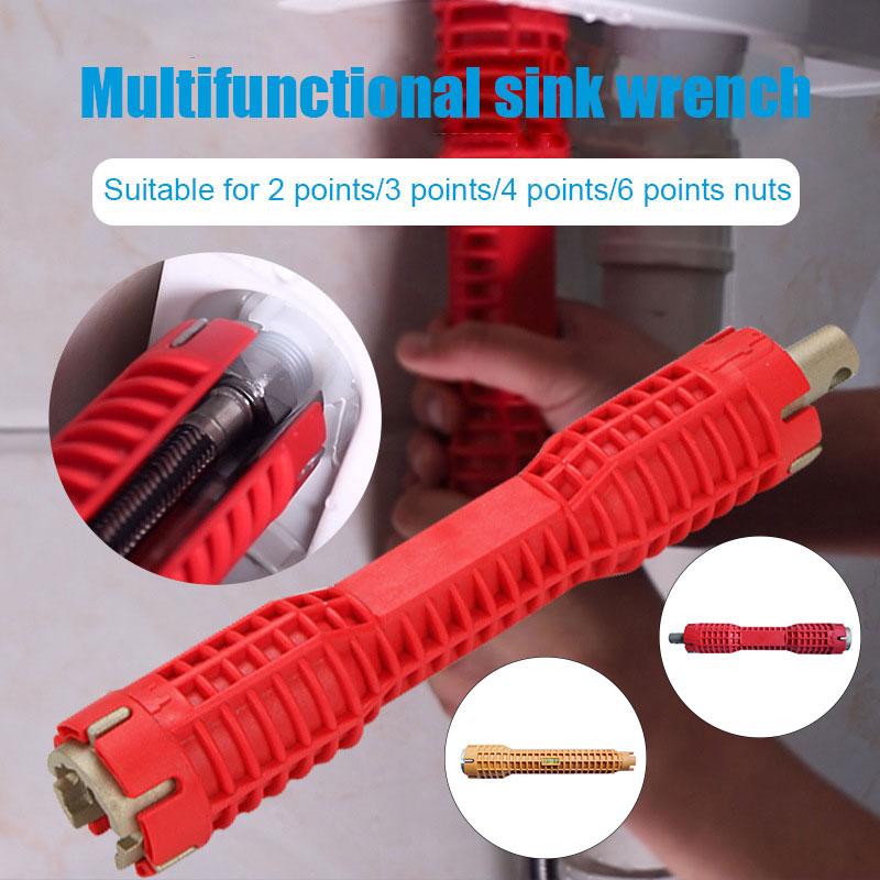 Hot Multifunctional Quick And Easy Pipe Installer Wrench D6