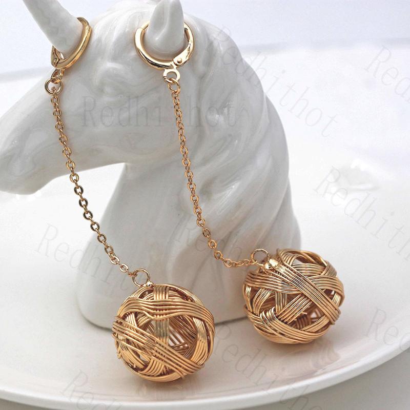 Earrings for Women Gold Plating Disco Ball Flash Drop Earring Round Rock Punk Earrings Trendy Jewelry for Party Club
Earrings for Women Gold Plating Disco Ball Flash Drop Earring Round Rock Punk Earrings Trendy Jewelry for Party Club