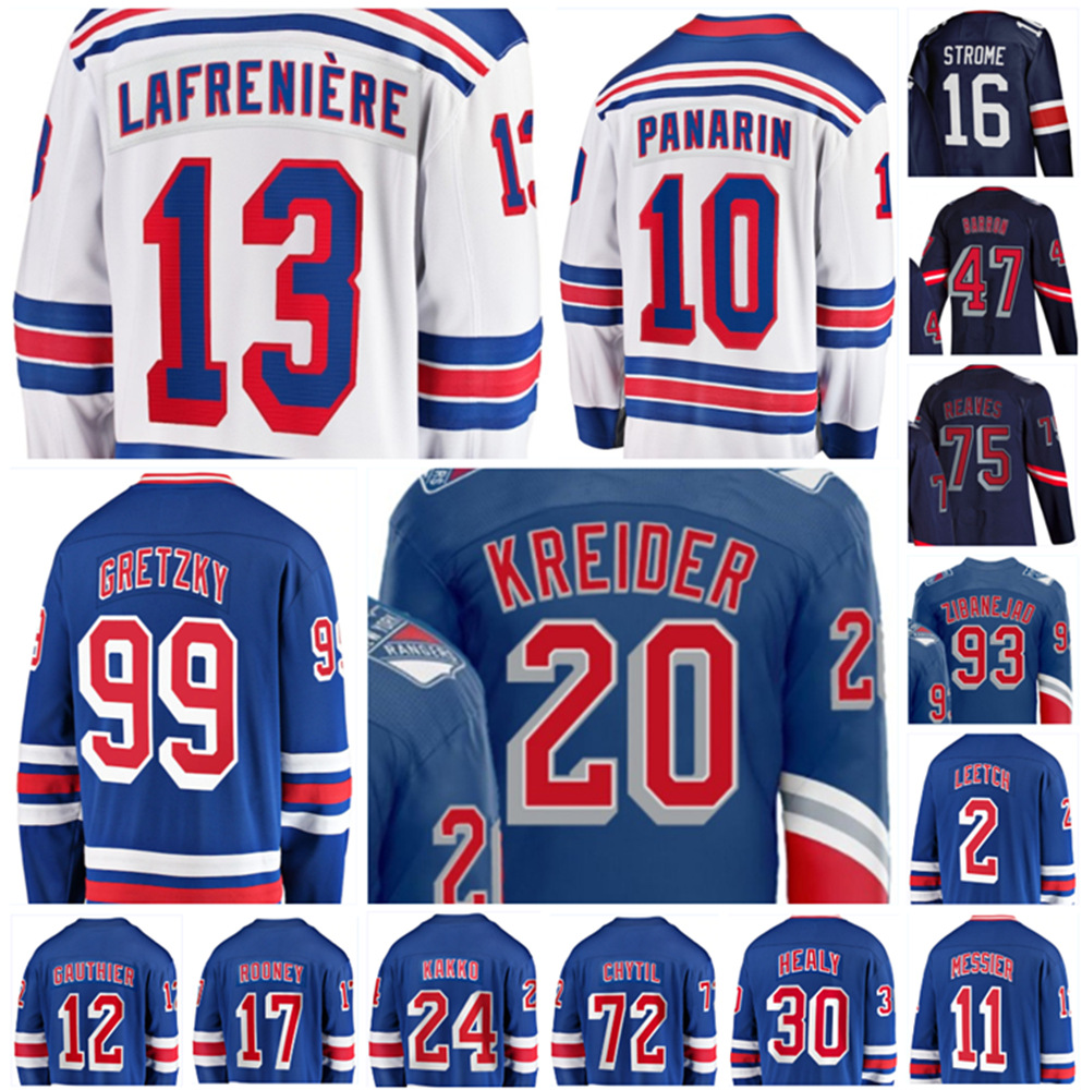 2022 New York Artemi Panarin Hockey Jersey Alexis Lafreniere Mika Zibanejad Chris Kreider Wayne Gretzky Adam Fox Kakko NYR Custom Stitched Men Women Youth Jerseys, Colour 9
2022 New York Artemi Panarin Hockey Jersey Alexis Lafreniere Mika Zibanejad Chris Kreider Wayne Gretzky Adam Fox Kakko NYR Custom Stitched Men Women Youth Jerseys, Colour 9