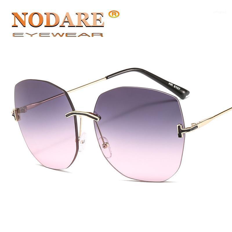 Sunglasses NODARE Big Frame Gradient Women Rimless Brand Design Metal Mirror Sun Glasses Gafas De Sol Hombre Eyewear1
Sunglasses NODARE Big Frame Gradient Women Rimless Brand Design Metal Mirror Sun Glasses Gafas De Sol Hombre Eyewear1