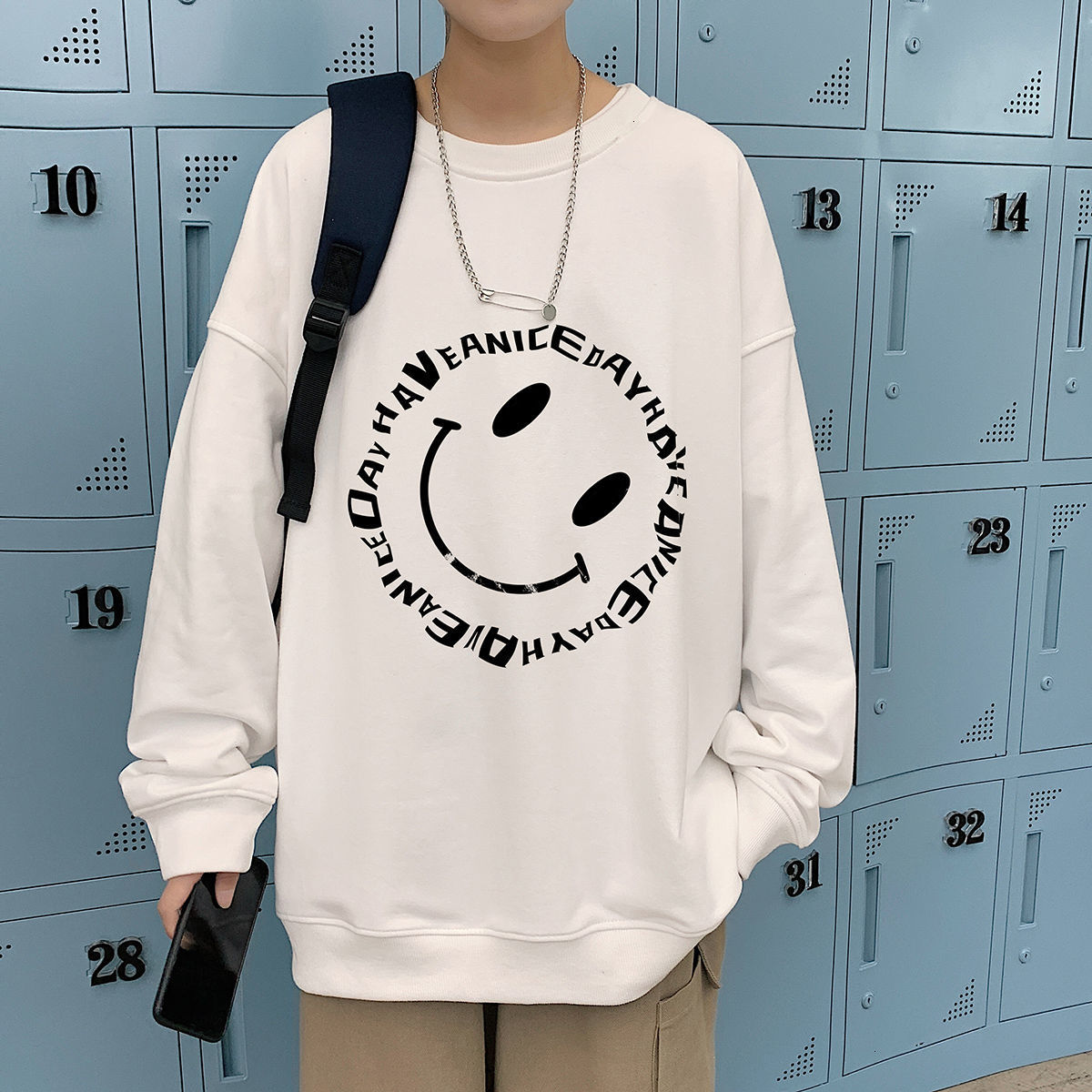 2021 Funny Printed Men Hoodies Autumn New Men' Oversize Fashion Sweatshirts 5 Colors Man Streetwear Casual Pullovers Y453, Blue
2021 Funny Printed Men Hoodies Autumn New Men' Oversize Fashion Sweatshirts 5 Colors Man Streetwear Casual Pullovers Y453, Blue