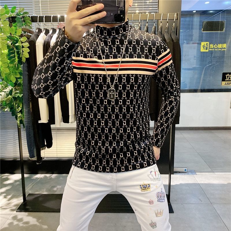 2021 High quality Autumn Winter Half Sleeve Male Shirt Double Face Plush Stripe UIGI, Black
2021 High quality Autumn Winter Half Sleeve Male Shirt Double Face Plush Stripe UIGI, Black