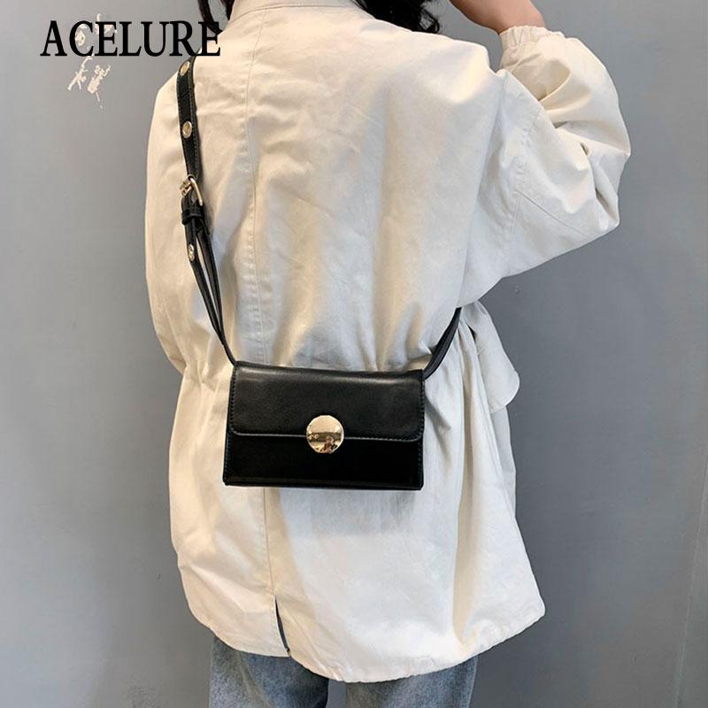 ACELURE Solid Color PU Leather Shopping Pures Handbags Vintage Fashion Small Wide Strap Shoulder Crossbody Bags for Women Flap, Black
ACELURE Solid Color PU Leather Shopping Pures Handbags Vintage Fashion Small Wide Strap Shoulder Crossbody Bags for Women Flap, Black