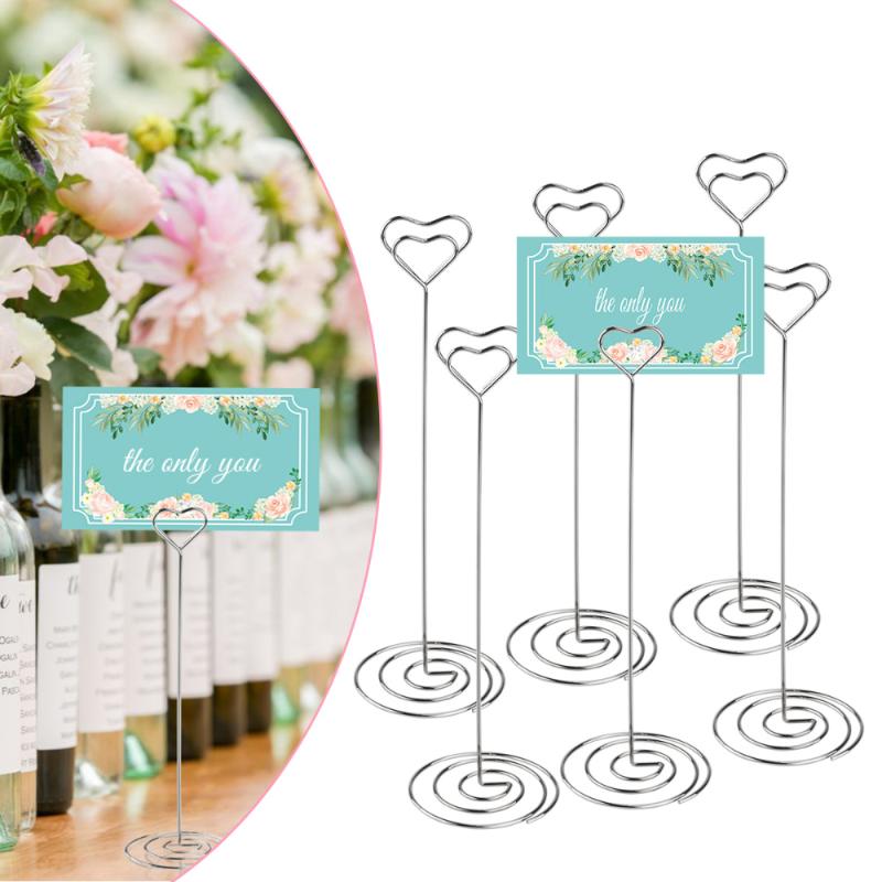 UEETEK 12pcs Heart Pattern Table Number Holders Name Holders Photo Stand Note Memo Clip
UEETEK 12pcs Heart Pattern Table Number Holders Name Holders Photo Stand Note Memo Clip