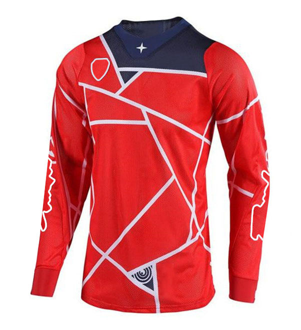Men's Moto Downhill Jerseys MTB Offroad Motorcycle Jersey Shirt Motocross Sportwear Bike Long Sleeve Racing T-shirt