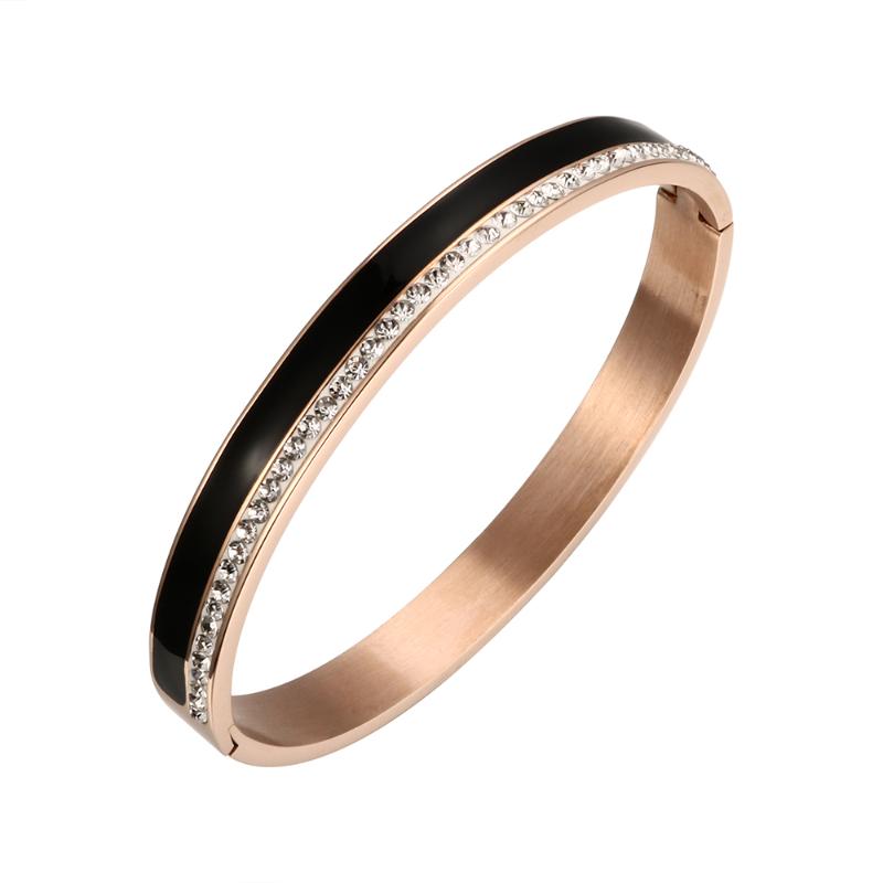 MSX Luxury Design 11mm Width One Row Crystal Promise Black Ceramic Bracelets & Bangles Lover's Stainless Steel Wedding Pulseira
MSX Luxury Design 11mm Width One Row Crystal Promise Black Ceramic Bracelets & Bangles Lover's Stainless Steel Wedding Pulseira