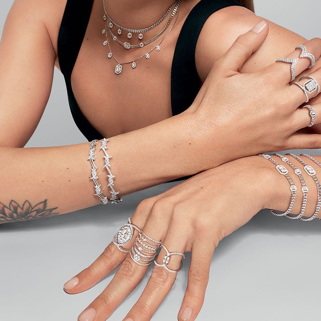 Fashion 2024 New Women Jewelry Micro Pave Clear Cubic Zirconia CZ Barbed Wire Bangle Bracelet High Quality Wholesale