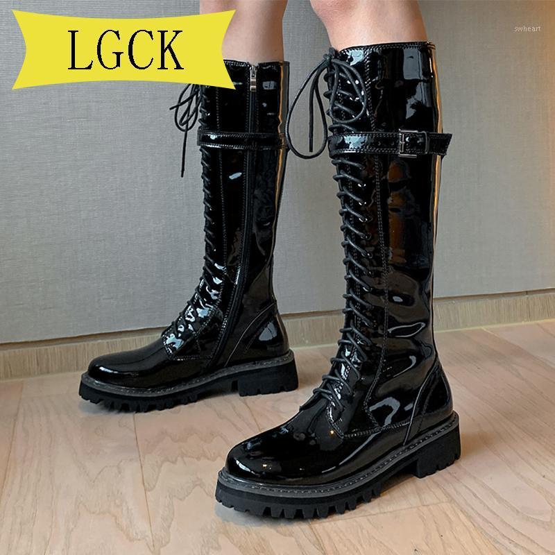 Plus Size 34-40 Black Knee High Boots Fashion Tide Shoes New Autumn Shoes Lace-up Boots Knight Thick with Women Boot Brand1
Plus Size 34-40 Black Knee High Boots Fashion Tide Shoes New Autumn Shoes Lace-up Boots Knight Thick with Women Boot Brand1