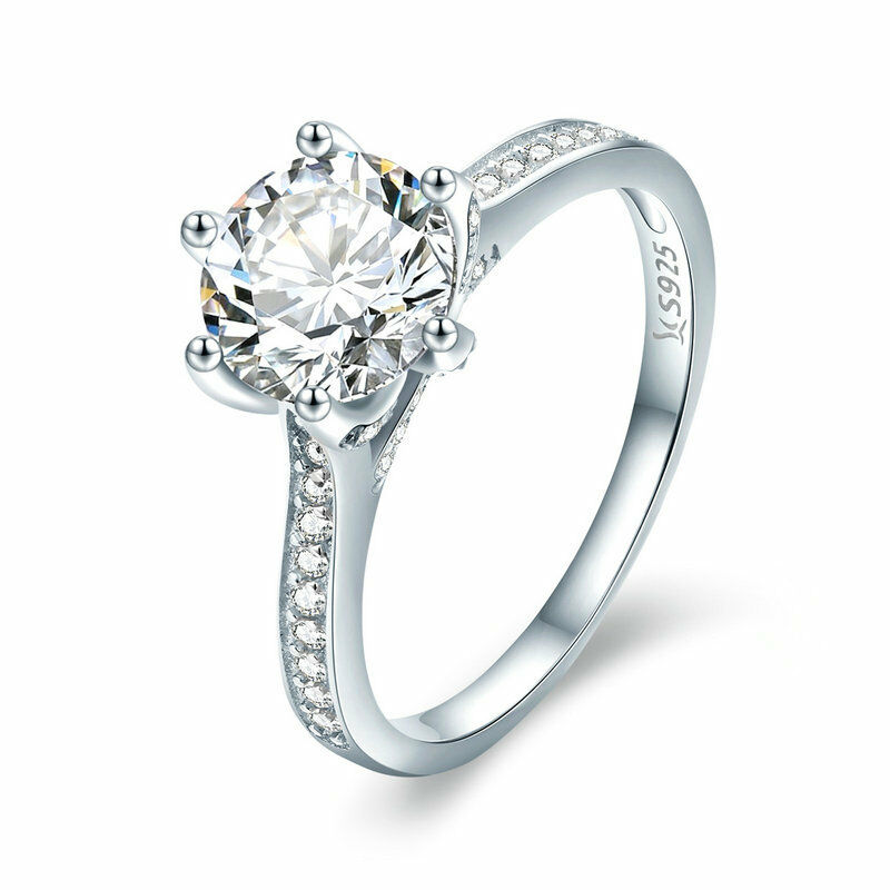 Luxury Large CZ Engagement Wedding Ring Lady Women 925 Silver Fine Jewelry Ring Size 6-8
Luxury Large CZ Engagement Wedding Ring Lady Women 925 Silver Fine Jewelry Ring Size 6-8