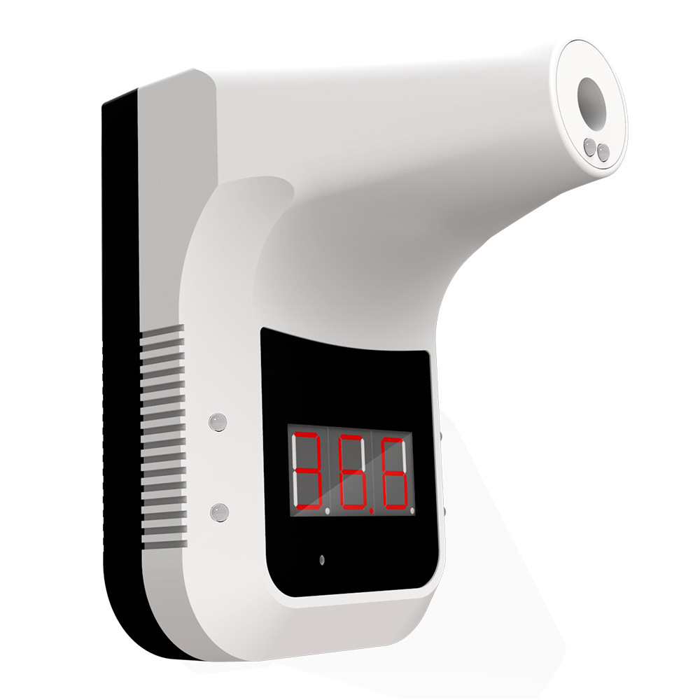 ALK K3 Wall-Mounted Electronic Thermometer Digital Infrared Tester Non-Contact IR Laser Temperature Sensor for Office Factory