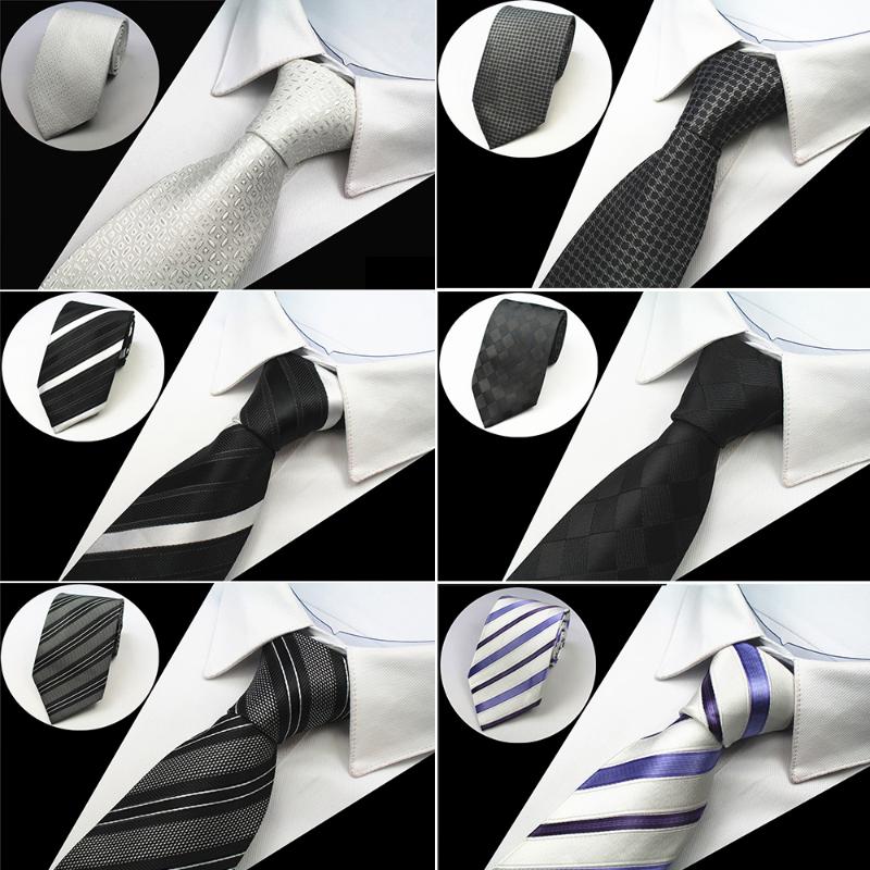RBOCOStriped Ties For Men Black Tie 8cm Classic Neck Ties For Business Wedding Party Accessories
RBOCOStriped Ties For Men Black Tie 8cm Classic Neck Ties For Business Wedding Party Accessories