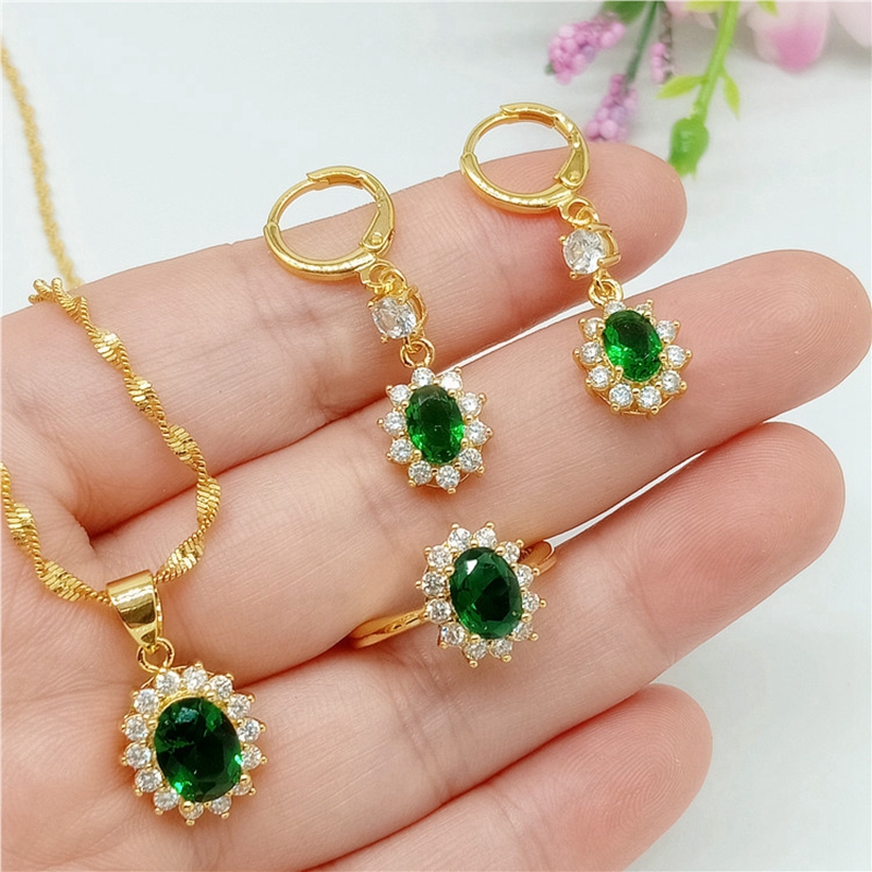 Oval Cut Zirconia Paved 18k Yellow Gold Filled Classic Womens Jewelry Set Pretty Pendant Earrings Ring Set
Oval Cut Zirconia Paved 18k Yellow Gold Filled Classic Womens Jewelry Set Pretty Pendant Earrings Ring Set