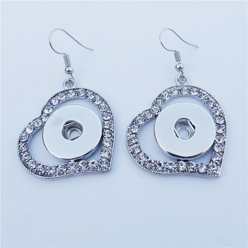 Dangle & Chandelier Crystal Rhinestone Heart Metal 18mm Snap Buttons Earrings Female Fashion Jewelry
Dangle & Chandelier Crystal Rhinestone Heart Metal 18mm Snap Buttons Earrings Female Fashion Jewelry