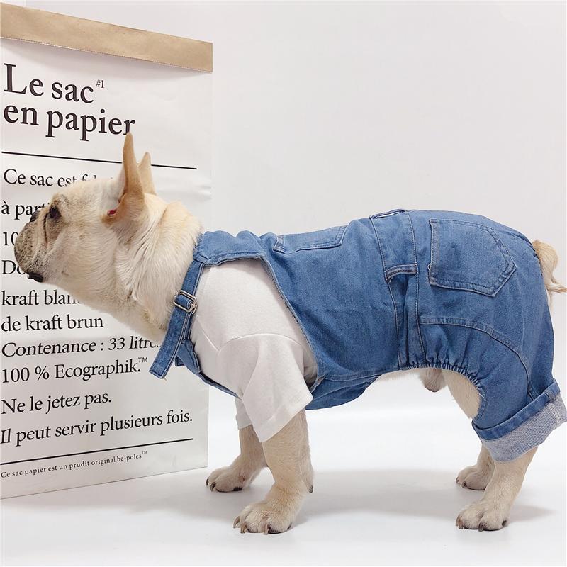 Jeans Pet Clothes Dog Outfits Bib Pants Pet Clothing Clothes Dog Suit Autumn Puppy Ropa Para Perros Suit EE6BD, White
Jeans Pet Clothes Dog Outfits Bib Pants Pet Clothing Clothes Dog Suit Autumn Puppy Ropa Para Perros Suit EE6BD, White