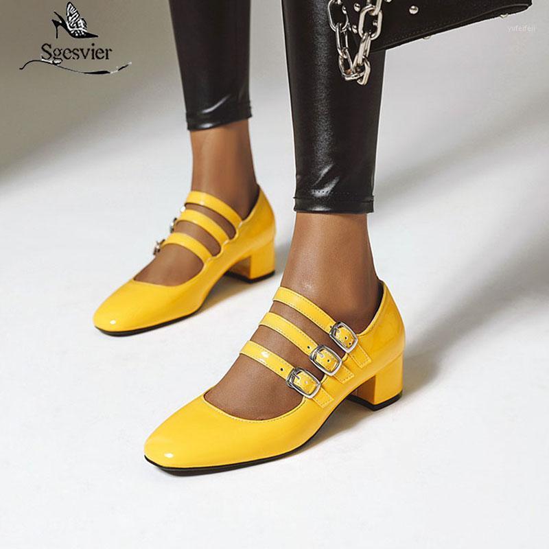 Sgesvier 2020 New Fashion Plus Size 34-48 Mary Janes Pumps Woman Shoes Patent Leather Buckle Strap Thick Heels Women Pumps1, Black
Sgesvier 2020 New Fashion Plus Size 34-48 Mary Janes Pumps Woman Shoes Patent Leather Buckle Strap Thick Heels Women Pumps1, Black
