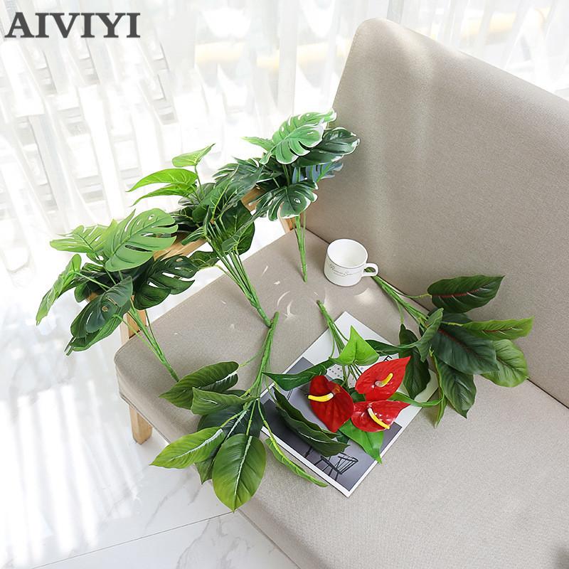 Silk Screen Leaves Green Plant Home Decor Artificial Leaf Plants Bonsai Living Room Garden Christmas Decoration Fake Wall
Silk Screen Leaves Green Plant Home Decor Artificial Leaf Plants Bonsai Living Room Garden Christmas Decoration Fake Wall