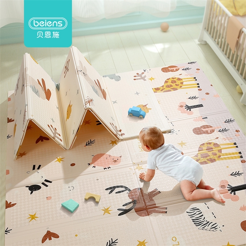 Beiens Play Puzzle Children Foam XPE Baby Room Crawling Toys Babygym Folding Carpet Developing Mat Kids Rug Playmat LJ200911, 200cmx180cm
Beiens Play Puzzle Children Foam XPE Baby Room Crawling Toys Babygym Folding Carpet Developing Mat Kids Rug Playmat LJ200911, 200cmx180cm
