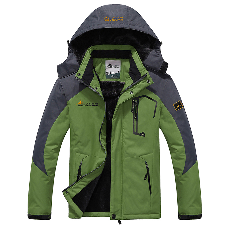 Winter Jacket Coats Men Casual Thick Velvet Warm Coat Thermal Windproof Windbreaker Hood Military Jackets Men Outwear Down Parka 201201