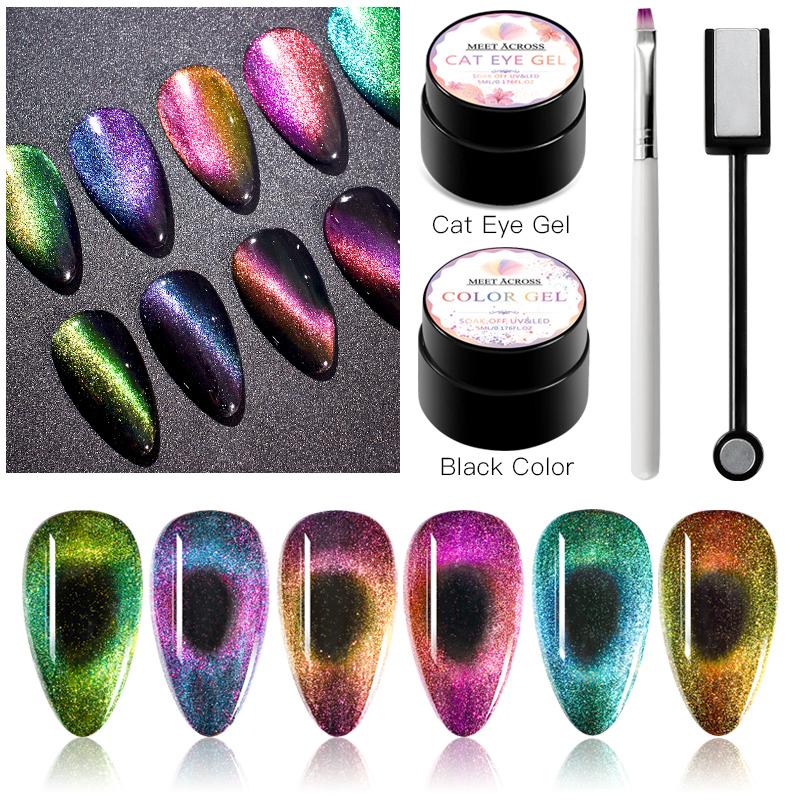 MEET ACROSS 9D Magic UV Gel Polish Set Chameleon Cat Eye UV Gel Varnish Set Soak Off LED Lacquer Nail Art Manicure
MEET ACROSS 9D Magic UV Gel Polish Set Chameleon Cat Eye UV Gel Varnish Set Soak Off LED Lacquer Nail Art Manicure