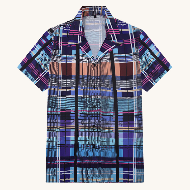 Mens Polo Shirt Summer Plaid Tie Dye Letter Print Men Tops Casual Cardigan Short Sleeve Tees High Quality Wholesale, S1
Mens Polo Shirt Summer Plaid Tie Dye Letter Print Men Tops Casual Cardigan Short Sleeve Tees High Quality Wholesale, S1