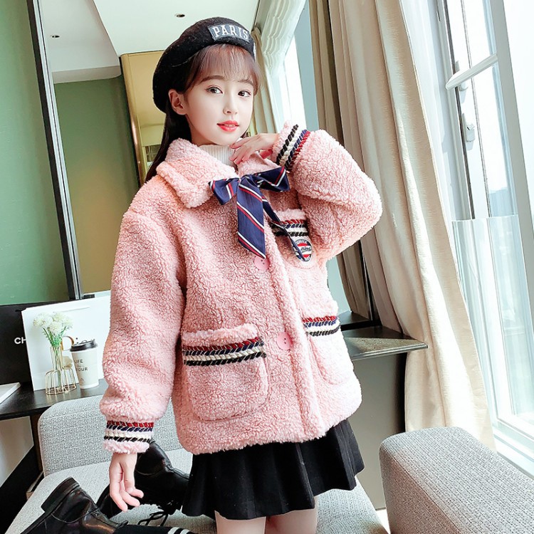 Girls, sweater coat 2020 new autumn and winter Korean version of children's windbreaker foreign girl thick long top, Blue;gray
Girls, sweater coat 2020 new autumn and winter Korean version of children's windbreaker foreign girl thick long top, Blue;gray