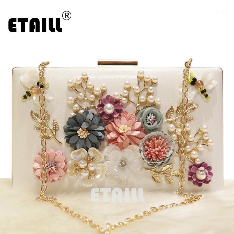 ETAILL Fashion Colorful Floral Cute Bee Party Ladies Evening Clutch Bags Applique Pearl Girls Shoulder Crossbody Bags with Chain1, Black
ETAILL Fashion Colorful Floral Cute Bee Party Ladies Evening Clutch Bags Applique Pearl Girls Shoulder Crossbody Bags with Chain1, Black