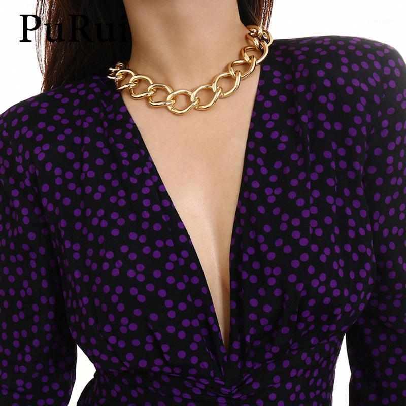 Fashion Big Chain Choker Necklace Women Punk Statement Necklace Gold Color Metal Short Chain Hiphop Jewelry1
Fashion Big Chain Choker Necklace Women Punk Statement Necklace Gold Color Metal Short Chain Hiphop Jewelry1