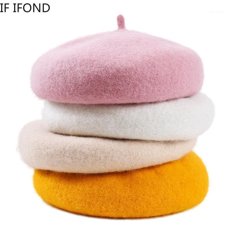 2020 French Style Warm Wool Beret Hat Painter Flat Beanie Cap Elegant Lady Winter Solid Color Bonnet Caps1
2020 French Style Warm Wool Beret Hat Painter Flat Beanie Cap Elegant Lady Winter Solid Color Bonnet Caps1