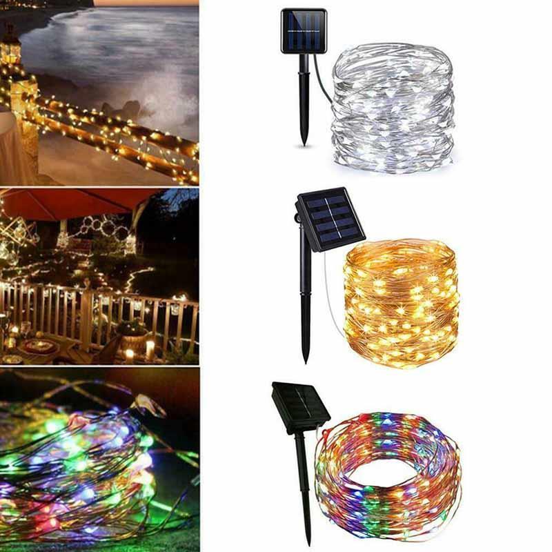 Rope Tube LED Solar Lamp 10M 100 LED String Lights Outdoor Fairy Holiday Christmas Party Solar Garden Light Waterproof
Rope Tube LED Solar Lamp 10M 100 LED String Lights Outdoor Fairy Holiday Christmas Party Solar Garden Light Waterproof