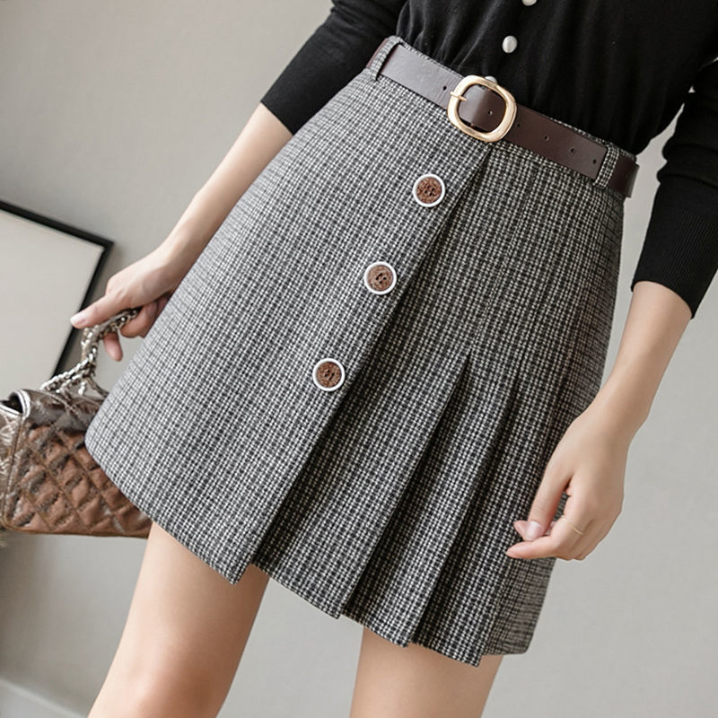 New style 2021 plaid high skirt autumn winter female wool skirts y351 KMOK, Heihuise.
New style 2021 plaid high skirt autumn winter female wool skirts y351 KMOK, Heihuise.