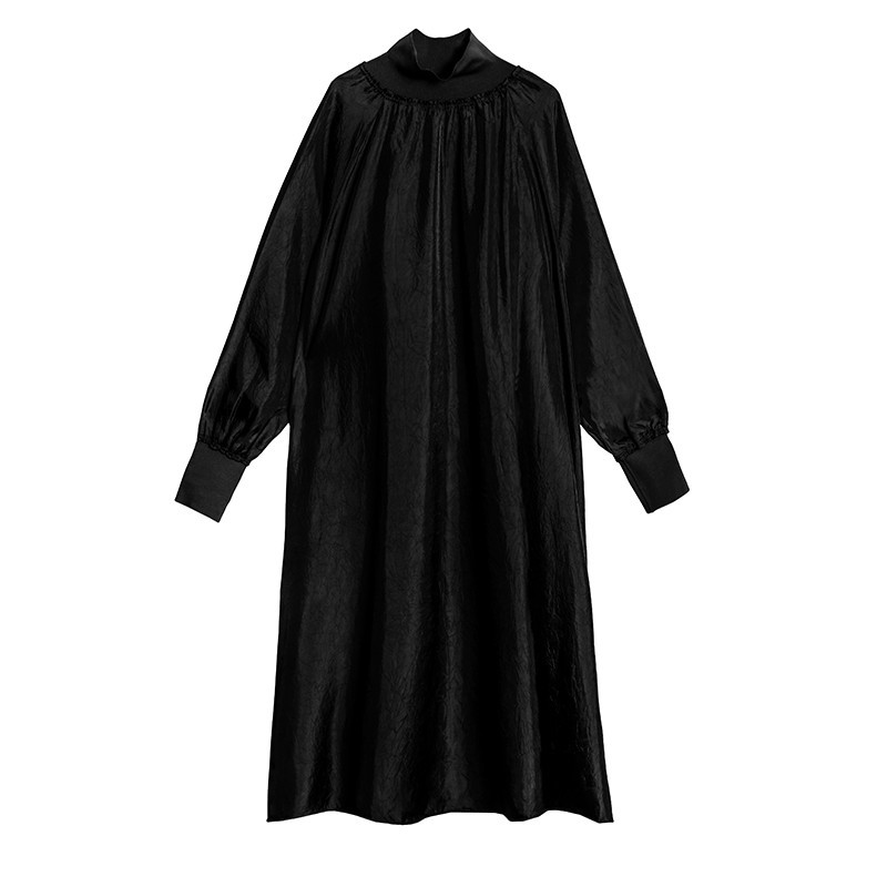 2021 New Harajuku Female Spring Plus Size Dress Textured Long Sleeves Loose Collar the Line Dressed Gohtic Style 0TGU, Black
2021 New Harajuku Female Spring Plus Size Dress Textured Long Sleeves Loose Collar the Line Dressed Gohtic Style 0TGU, Black
