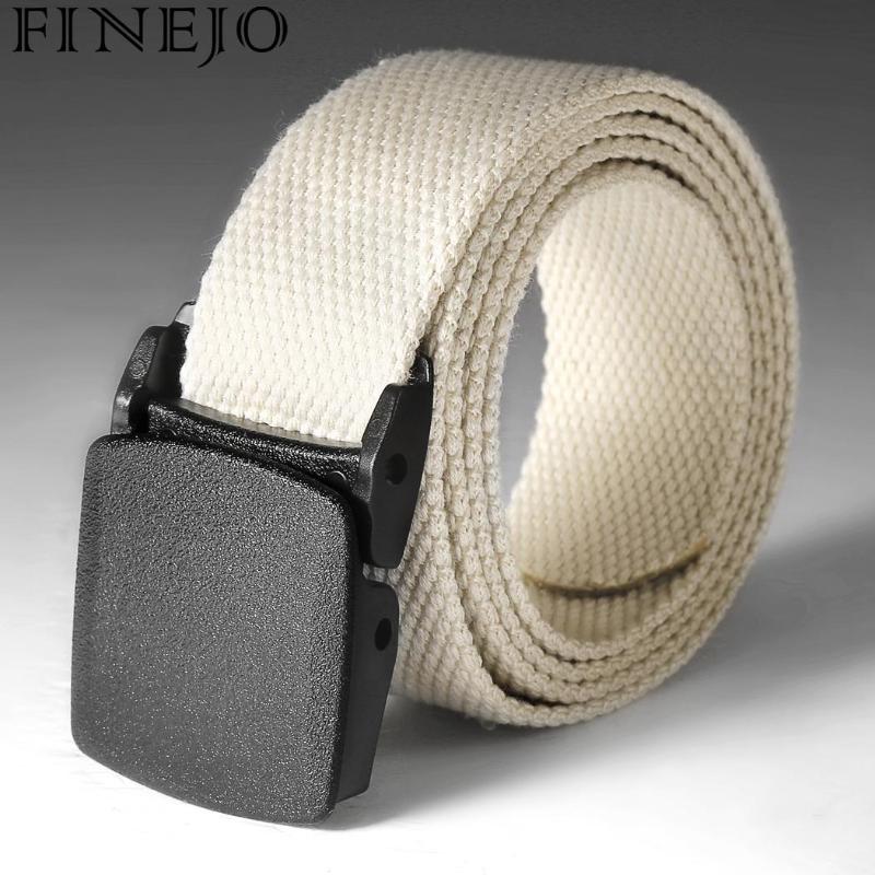FINEJO men belts outdoor tactical Nylon Belt Army Style Metal Buckle Cinturon male jeans tactical belts for men luxury, Black 
FINEJO men belts outdoor tactical Nylon Belt Army Style Metal Buckle Cinturon male jeans tactical belts for men luxury, Black