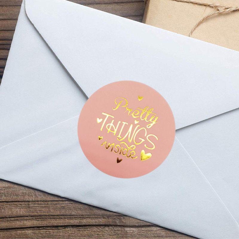 500pcs Pretty Things Inside Sticker Gold Foil Seal Label Scrapbooking Decoration GXMA
500pcs Pretty Things Inside Sticker Gold Foil Seal Label Scrapbooking Decoration GXMA