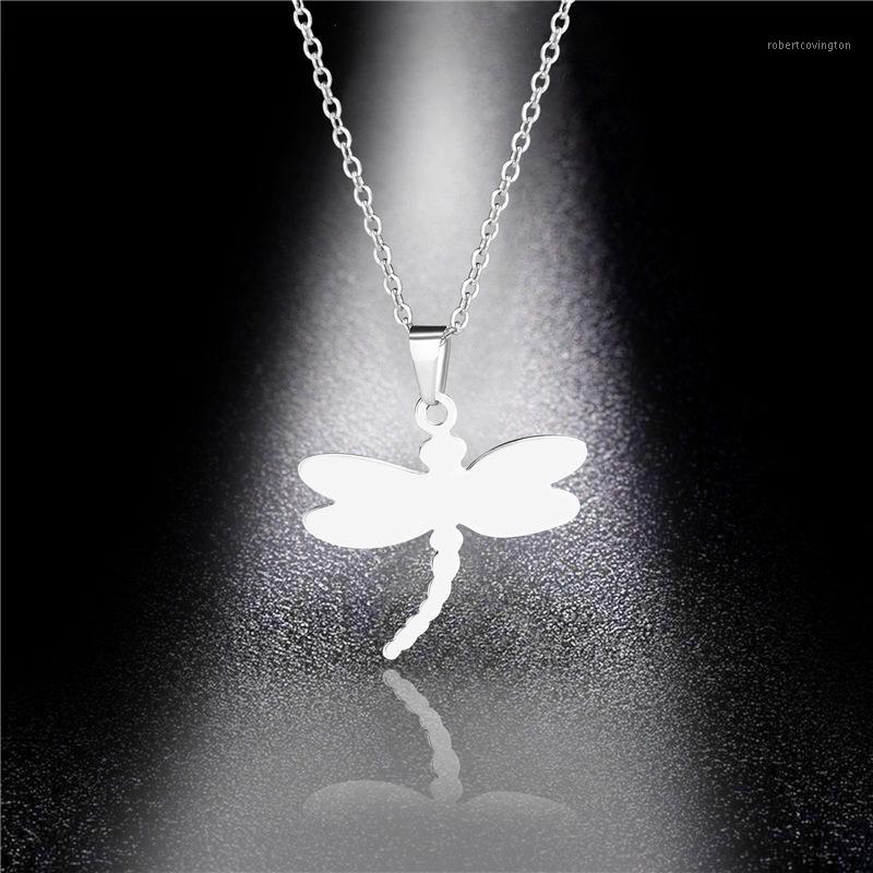 Pendant Necklaces Necklace Titanium Steel Dragonfly Stainless Girl Sweater Chain Hypoallergenic European American Jewelry1
Pendant Necklaces Necklace Titanium Steel Dragonfly Stainless Girl Sweater Chain Hypoallergenic European American Jewelry1