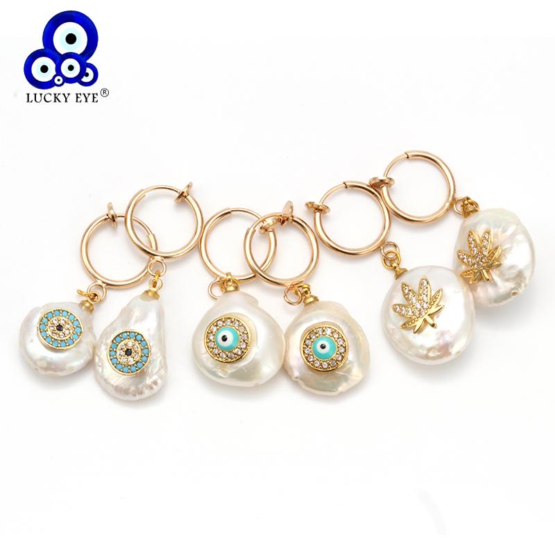 Lucky Eye Irregular Pearl Hanging Earrings for Women Dangle Earrings Micro Pave Evil Eye Circle Fashion Jewelry EY6276
Lucky Eye Irregular Pearl Hanging Earrings for Women Dangle Earrings Micro Pave Evil Eye Circle Fashion Jewelry EY6276