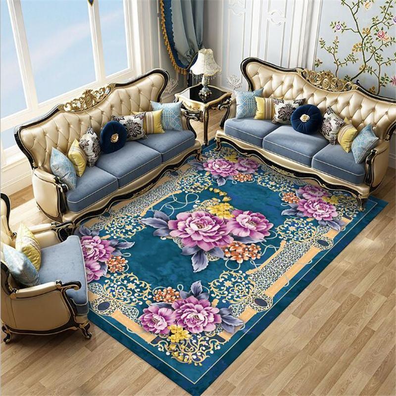 

Fresh Flowers Fashion Soft Flannel Lion 3D Printed Rugs Mat Rugs Anti-slip Large Rug Carpet Home Decoration 021